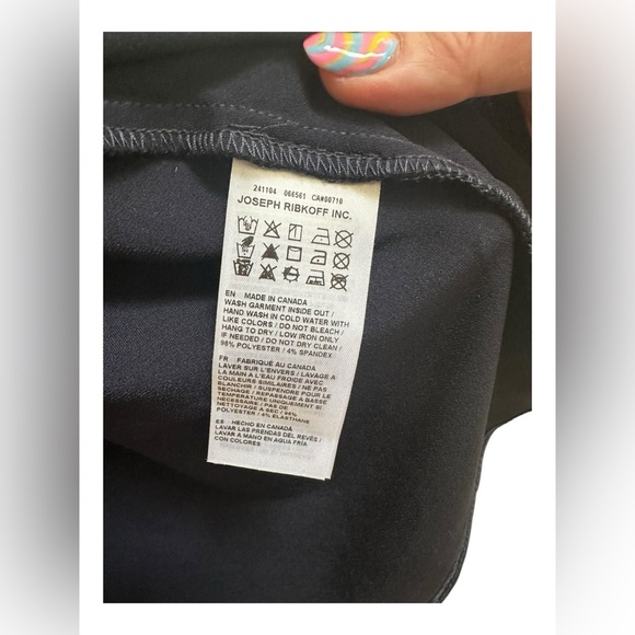 ⚡️ Joseph Ribkoff Navy Blue size 16 shawl - Picture 9 of 12